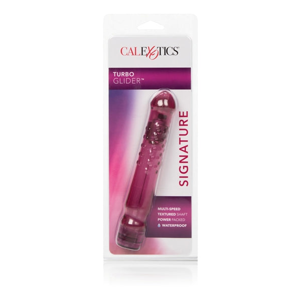 Turbo Glider Vibrator Raspberry Crush Red