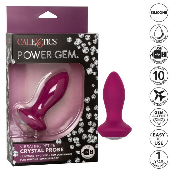 Power Gem Vibe Petite Crystal Probe Prp