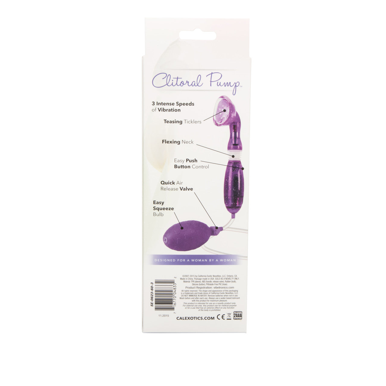 Advanced Clitoral Pump - Purple