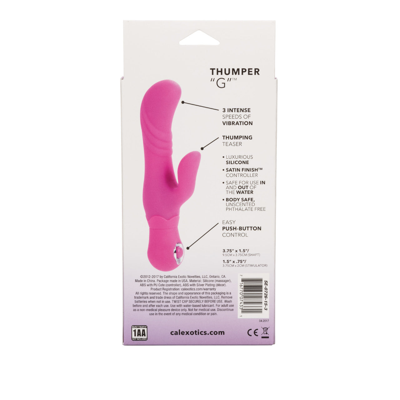 Thumper G Rabbit Vibrator