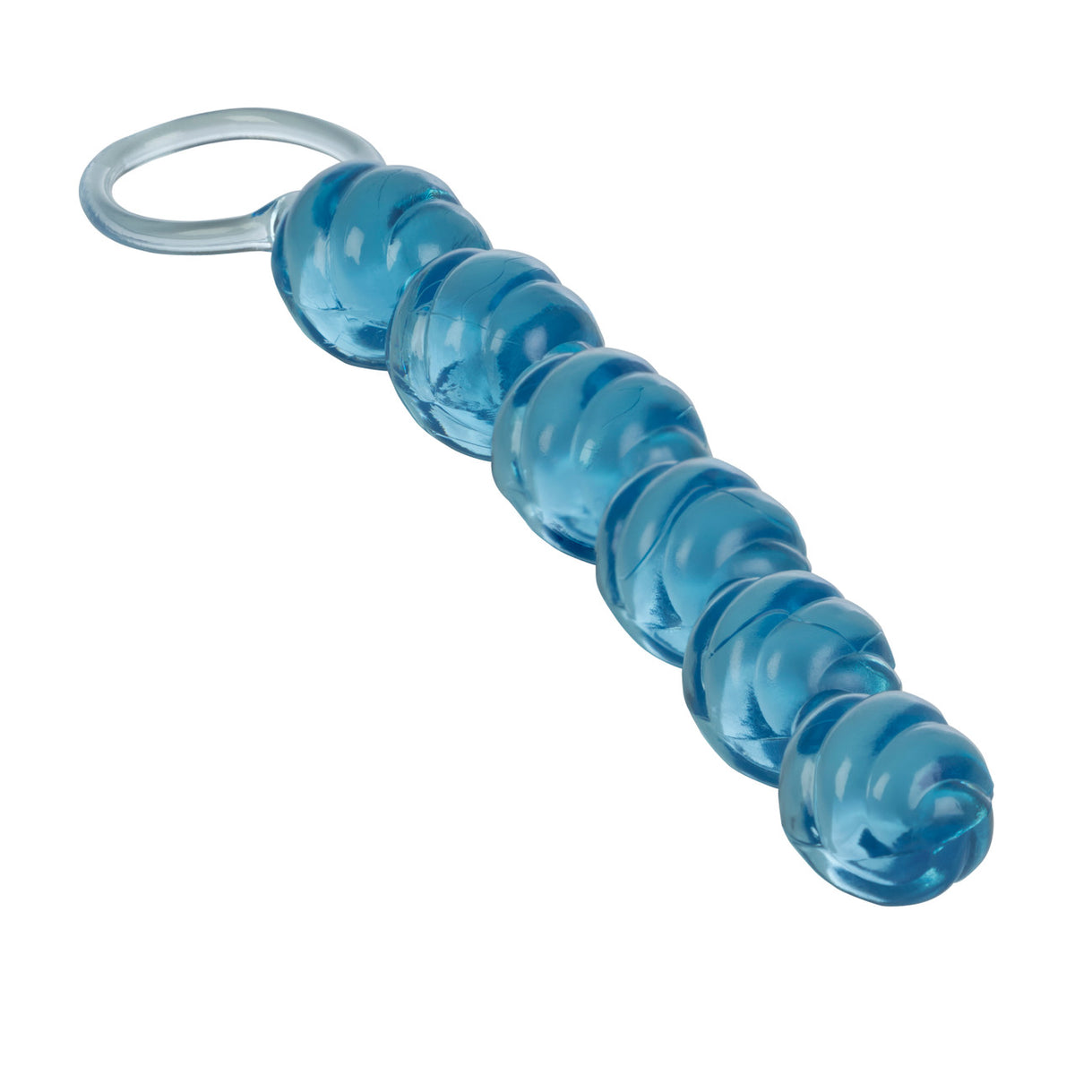 Swirl Pleasure Beads - Blue