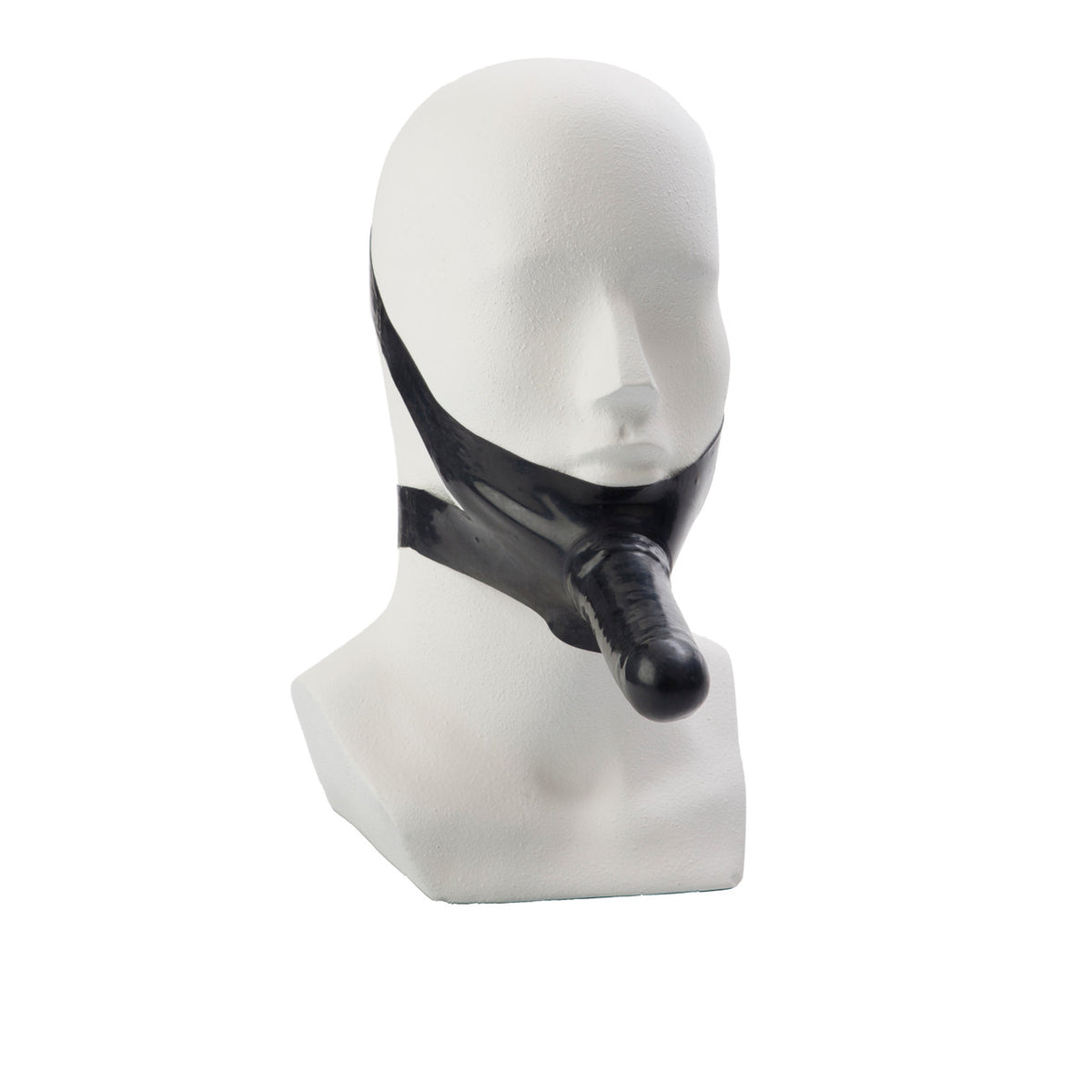 Accommodator Latex Dong - Black