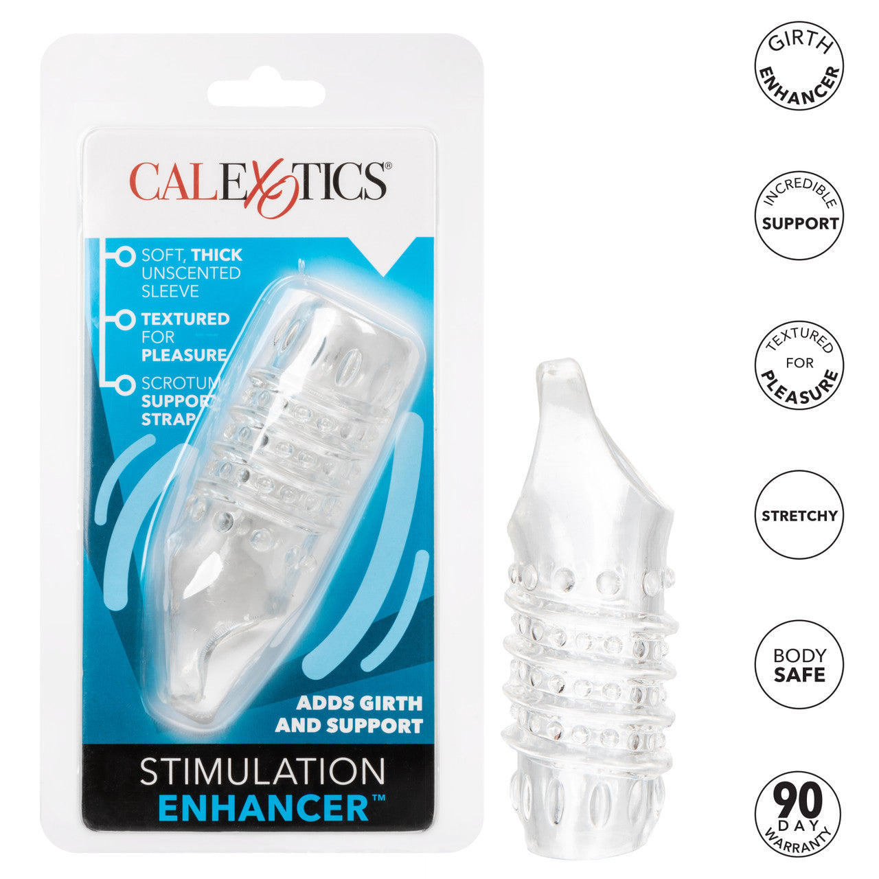 Stimulation Enhancer Sleeve Clear