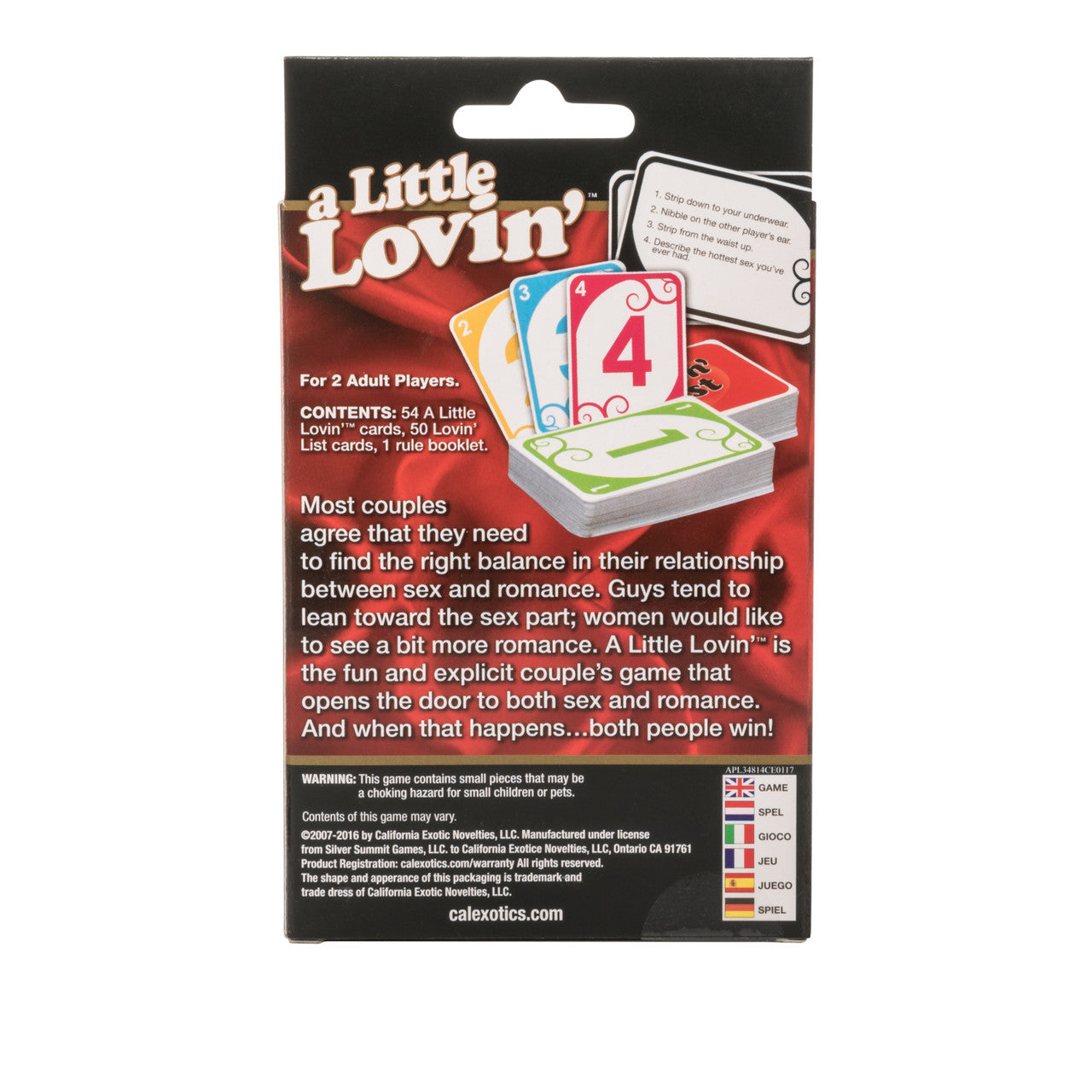A Little Lovin' Game