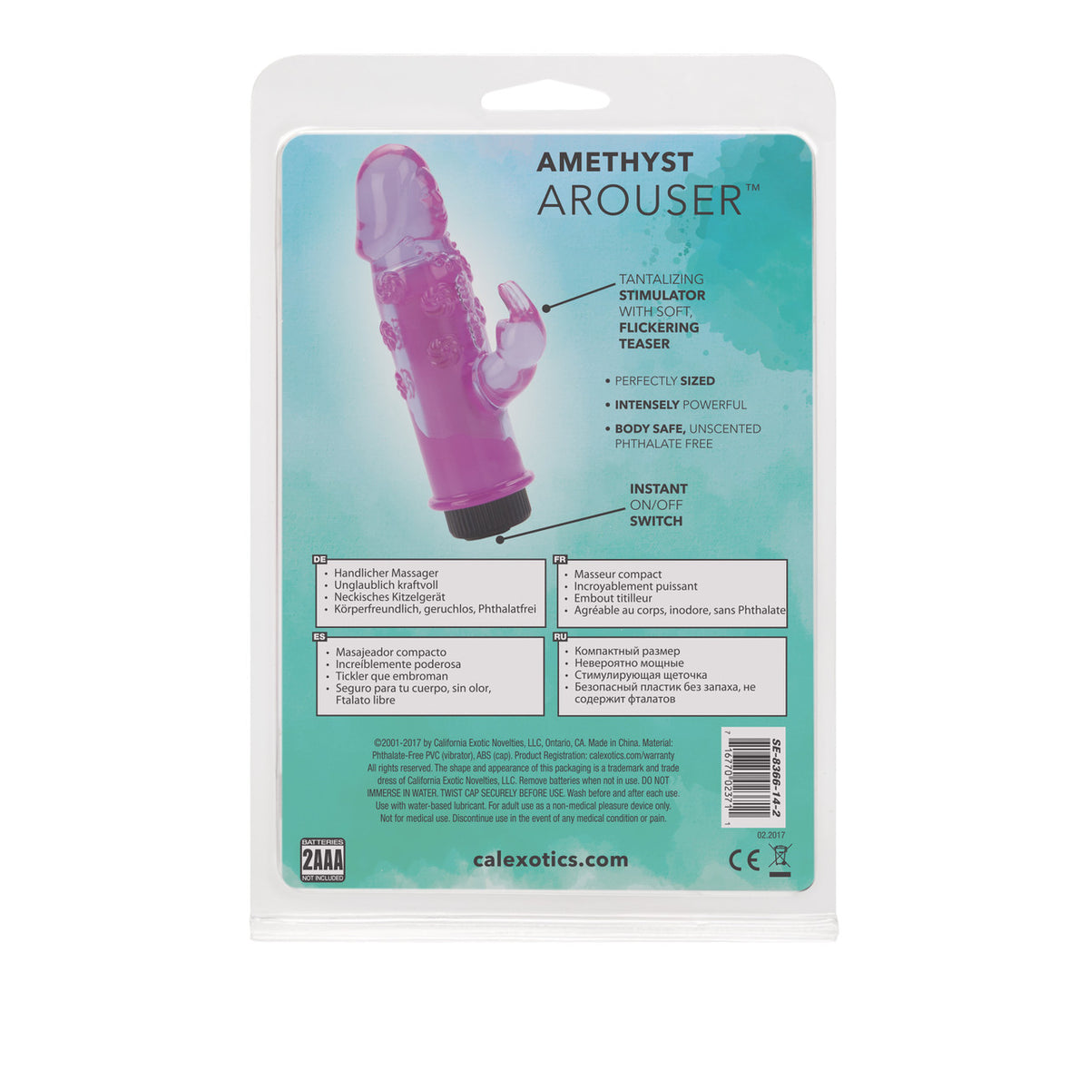 Amethyst Arouser Vibe - Purple