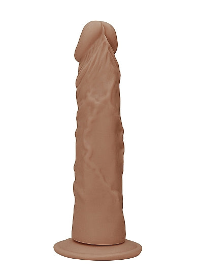 Real Rock Realistic Dildo - 9" - 23 Cm - Mocha