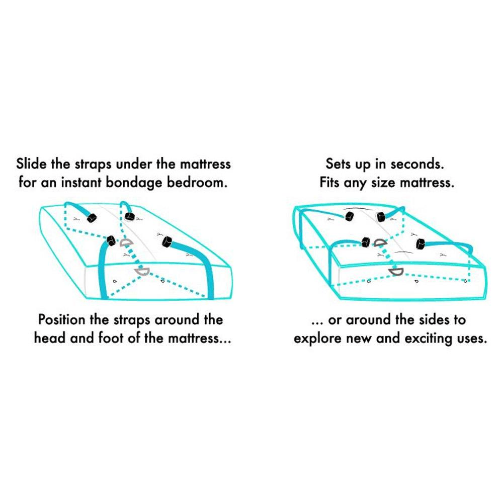 Under The Bed Restraint System Black