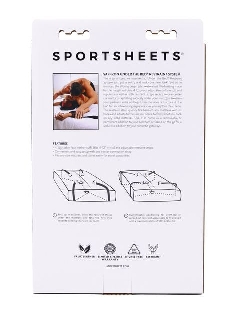 Sportsheets Saffron Under The Bed Restraint System