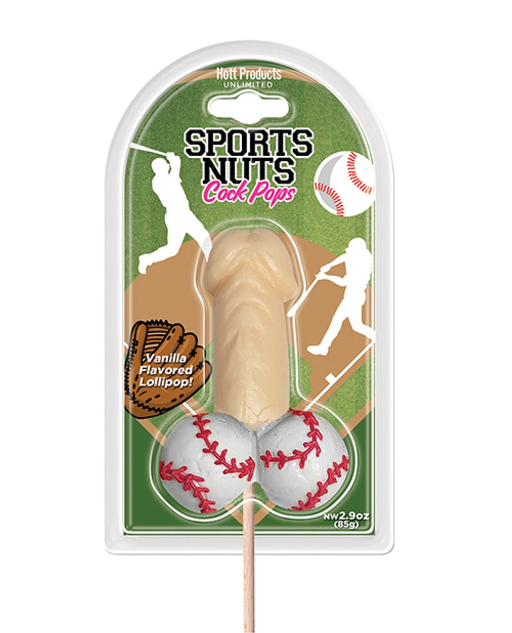 Sports Nuts Cock Pop Soccer Balls Caramel