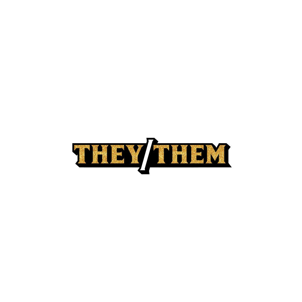 Pronoun They/Them Pin