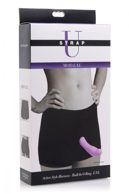 Mod Strap On Style Harness with Built In O Ring- LXL