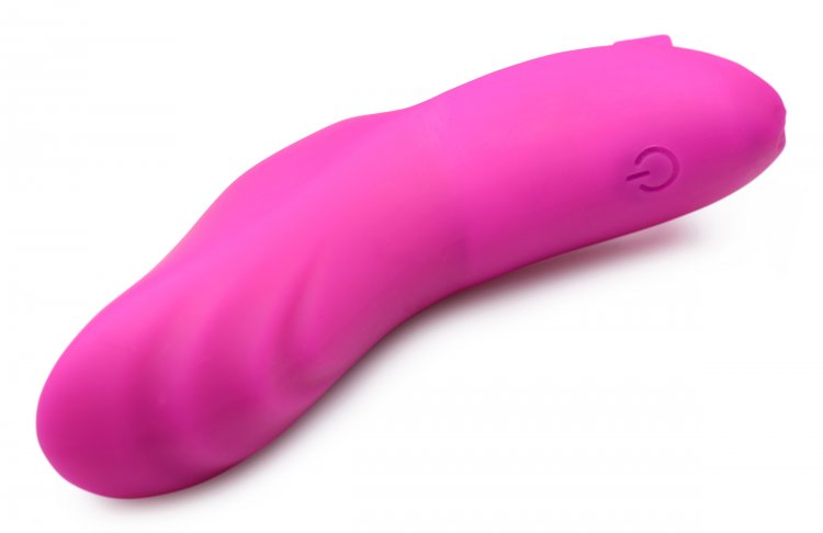 7X Finger Bang Her Pro Silicone Vibrator - Pink