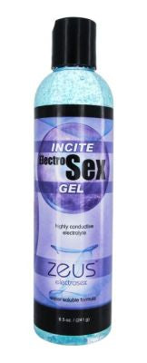 Zeus Incite Electrosex Gel - 8.5 oz