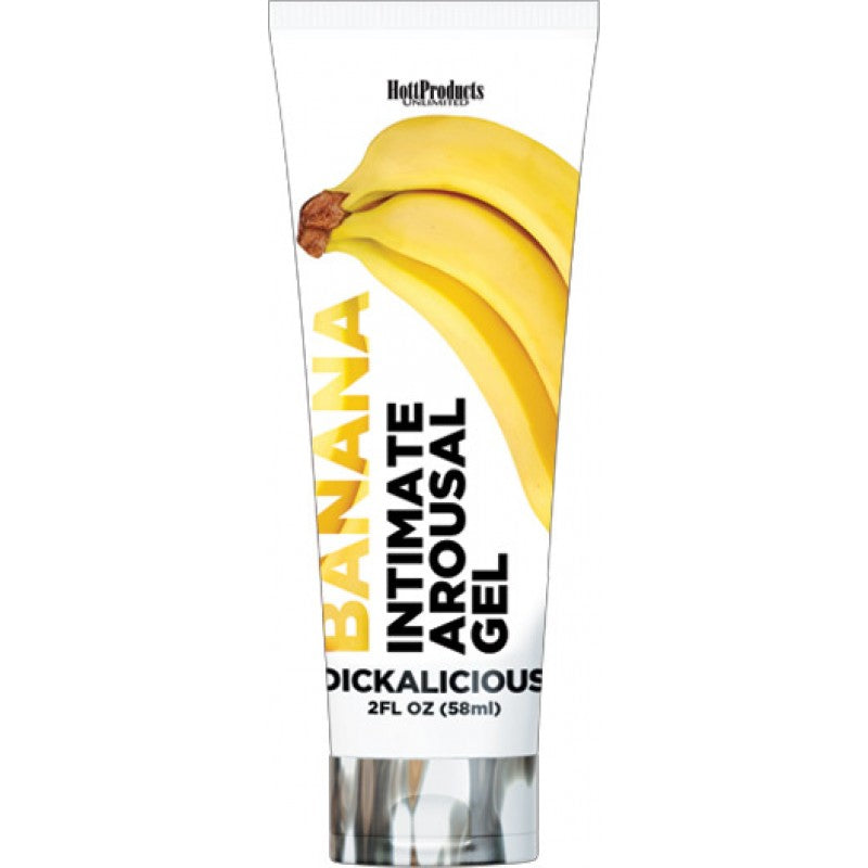 Dickalicious Penis Arousal Gel Banana 2oz