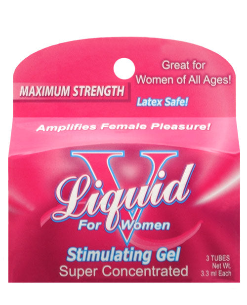 Body Action Liquid V for Women Box (3 Packets)(arousal Gel)