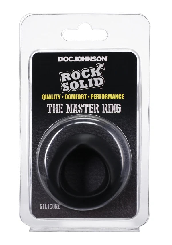 Rock Solid The Master Ring Black