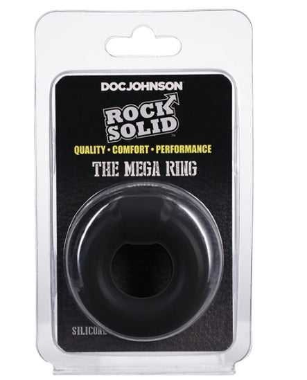 Rock Solid Silaflex Mega Ring Black
