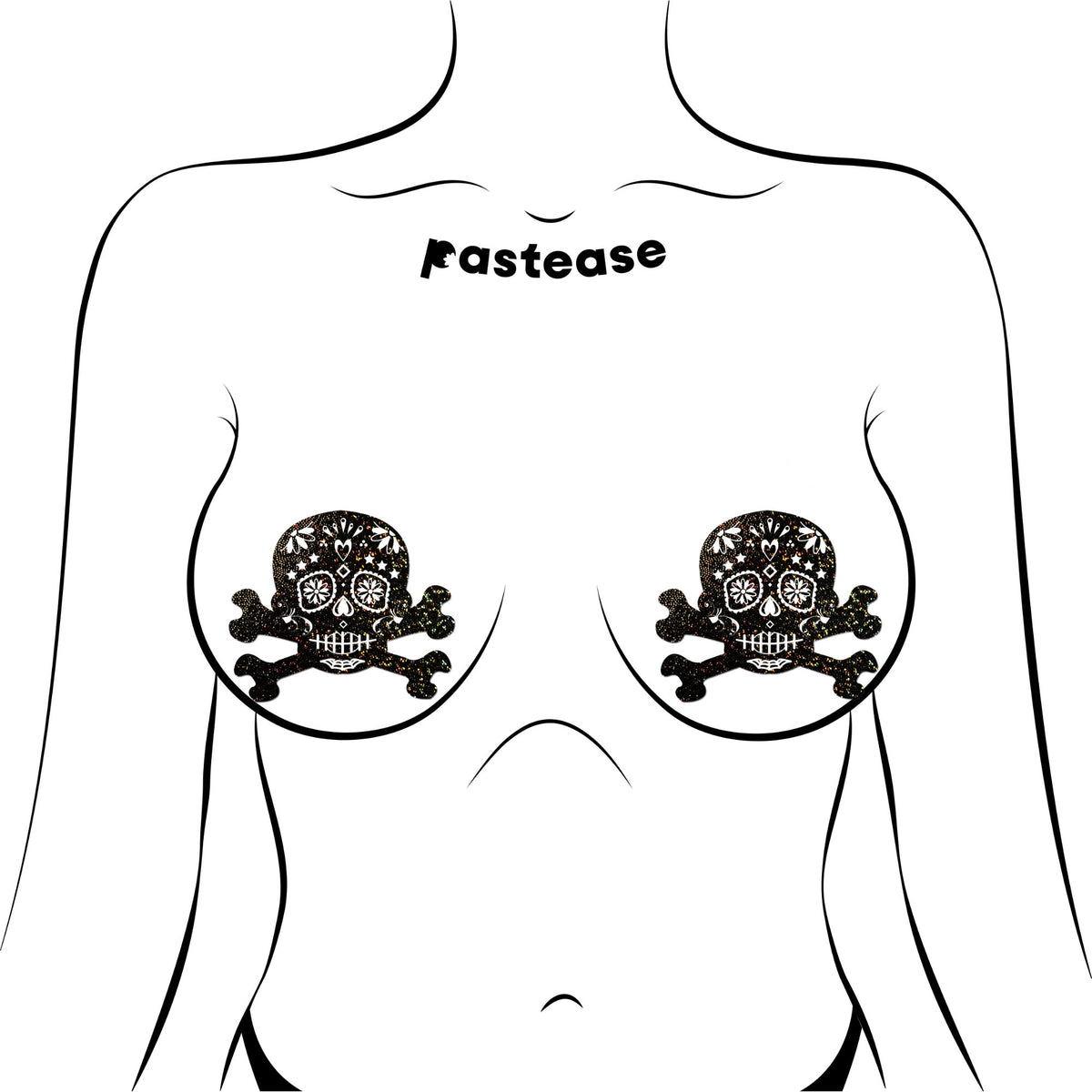 Pastease Day Of The Dead Skull Pasties
