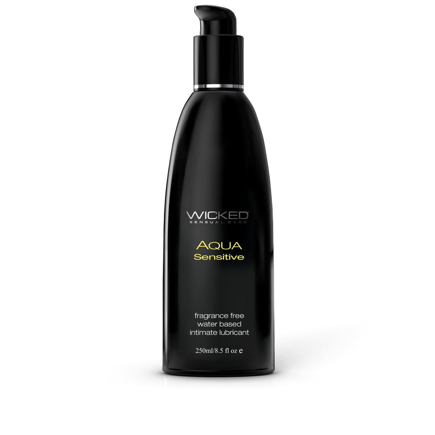 Wicked Aqua Sensitive Waterbased Hypoallergenic Unscented Lube 8oz