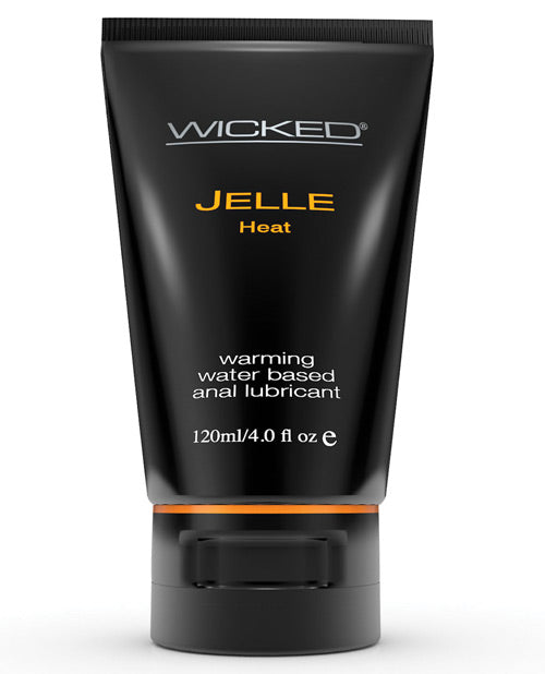Wicked Jelle Anal Gel Warming Sensation Lubricant 4oz Tube