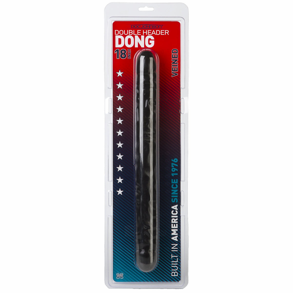 Veined Double Header Black 18