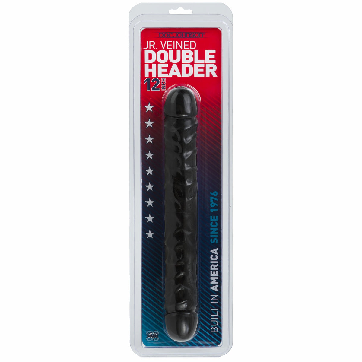 Jr Veined Double Header Black 12