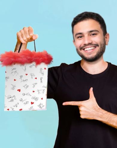 Stick Figures Gift Bag