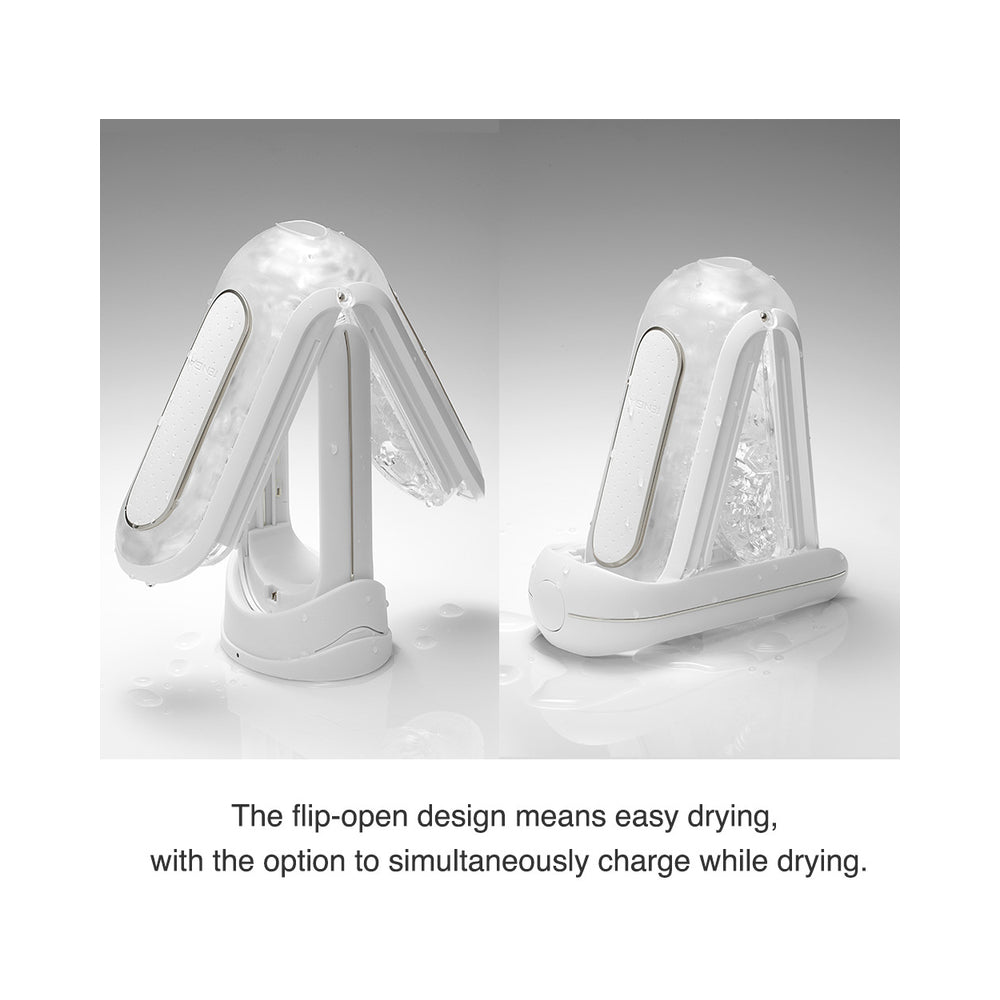Flip 0-Zero Electronic Vibration Stroker
