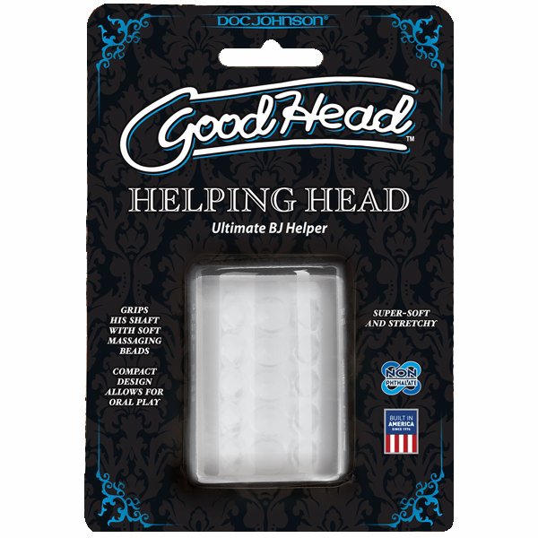 Helping Head Ultimate 2" Mini Stroker - Clear