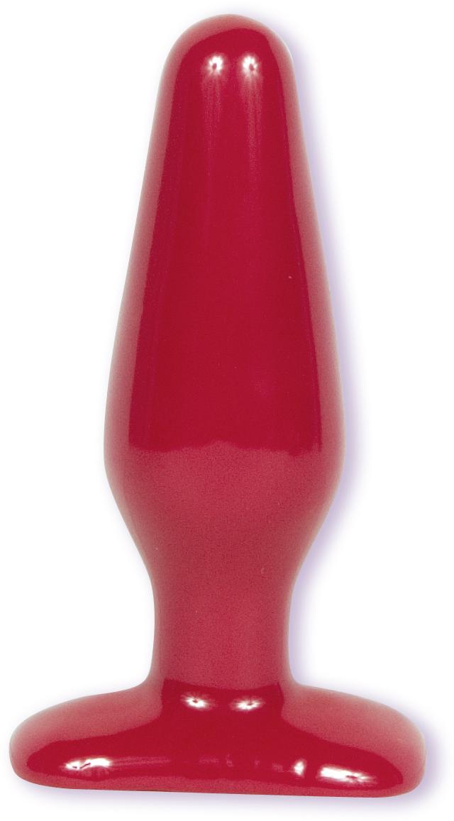 Red Boy Medium Butt Plug Red
