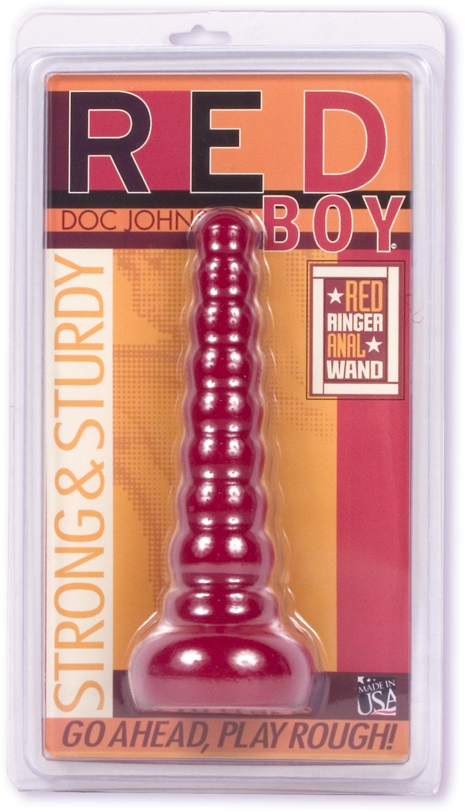 Red Boy Anal Wand Red