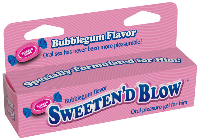 Sweeten D Blow Oral Pleasure Gel Bubble Gum 1.5 oz