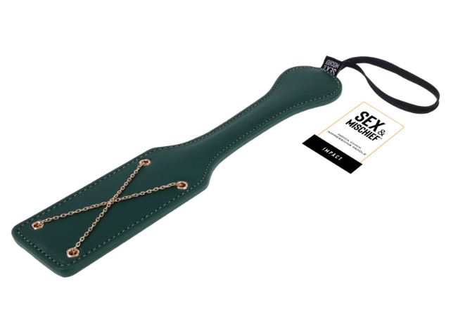 SEX & Mischief Indica Chain Impressions Paddle