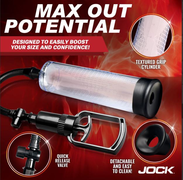 Amp Up Penis Pump with Pull Handle