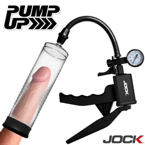 Pump Up Penis Pump with Gauge and Trigger Handle