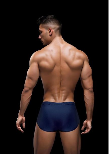 Envy Sexy Slinky Brief Navy S/m