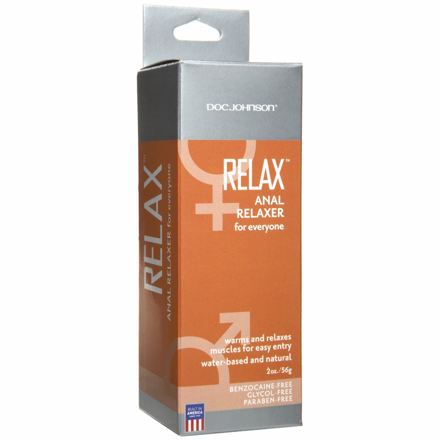 Relax Anal Relaxer for everyone 2oz Boxed