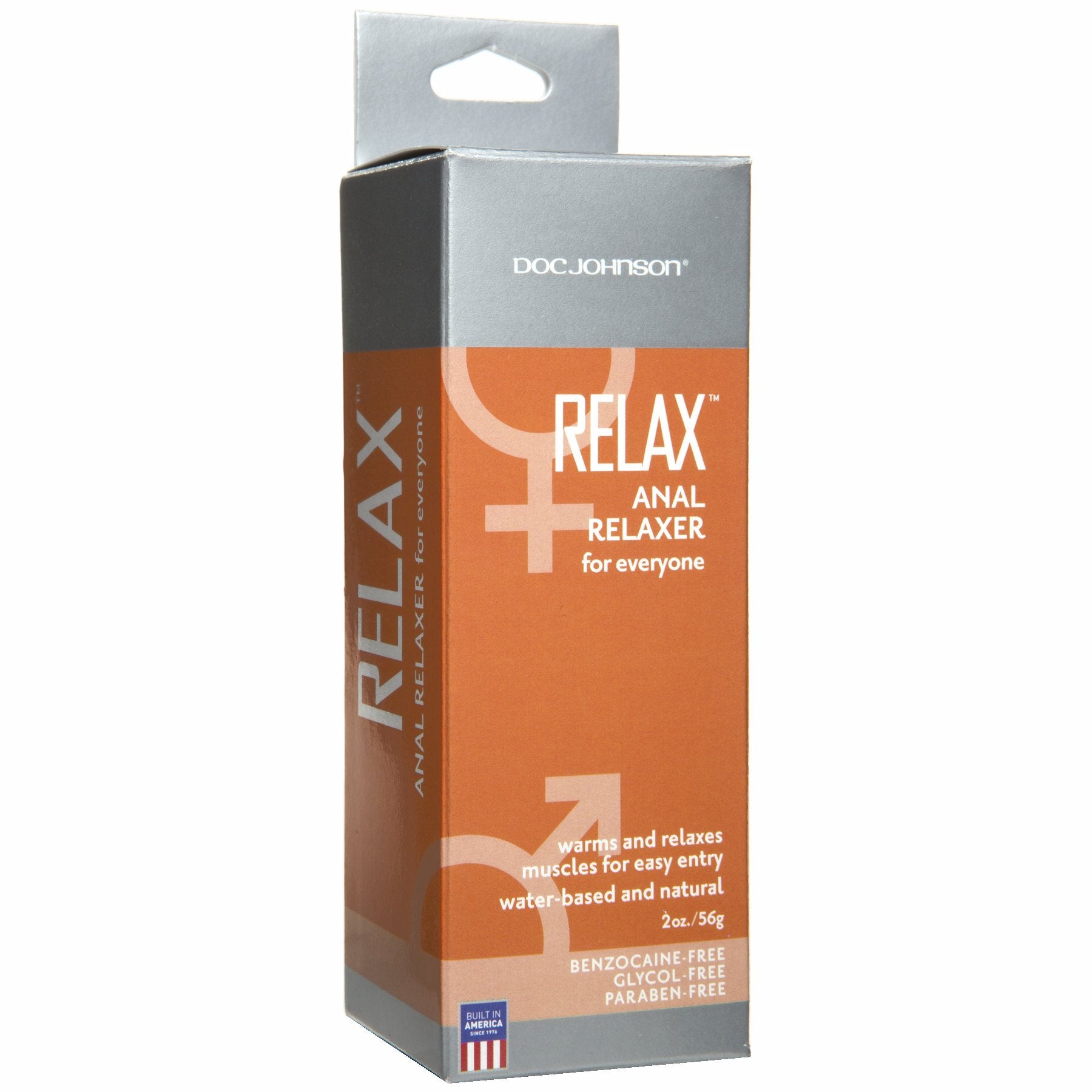 Relax Anal Relaxer for everyone 2oz Boxed