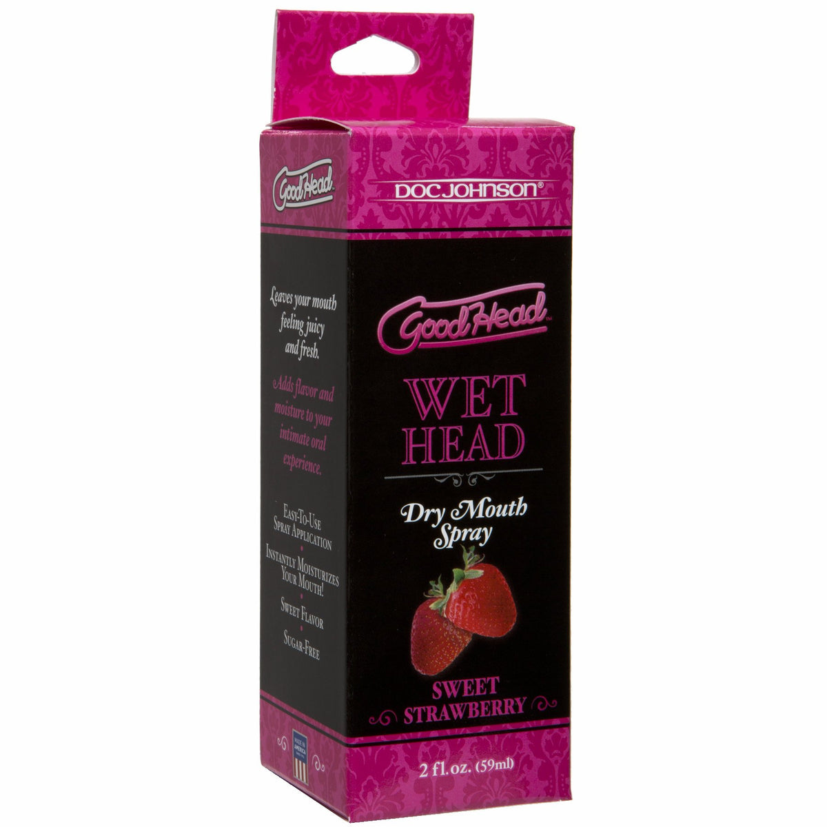 Goodhead - Wet Head - Dry Mouth Spray - Sweet Strawberry 2 Fl Oz