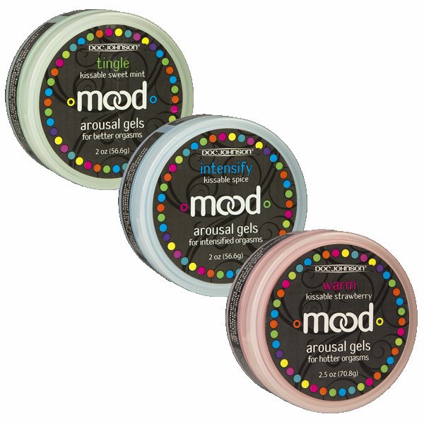 Mood Arousal Gels 3 Pack Tingle, Warm, And Intensify