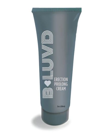 B-luvd Erection Prolong Cream 2OZ