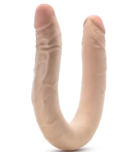 Dr. Skin Plus 16.5 in. Posable Double Dong Beige