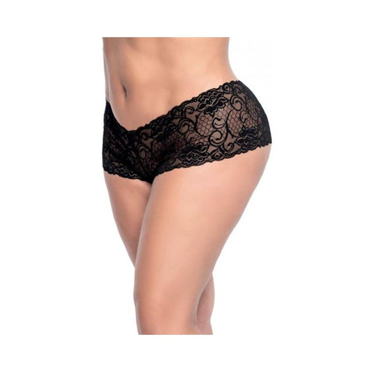 Lace Boyshort Black 2x/3x