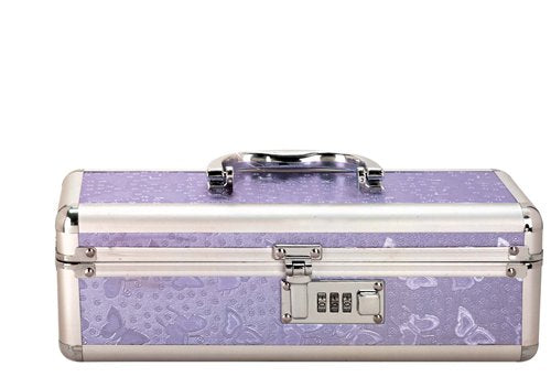 Lockable Vibrator Case Small Purple