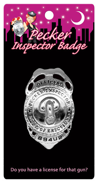 Official Pecker Inspector Badge