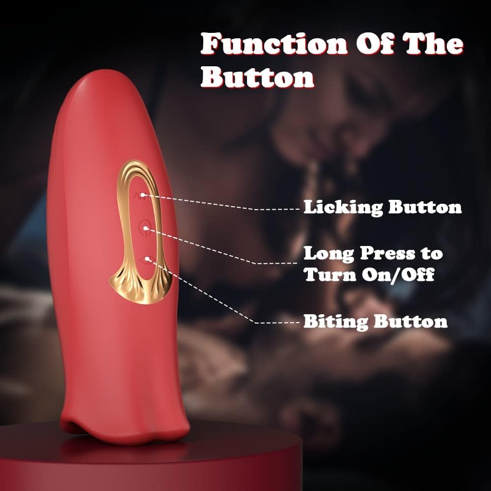 Big Bite Mouth Vibration & Biting - Red