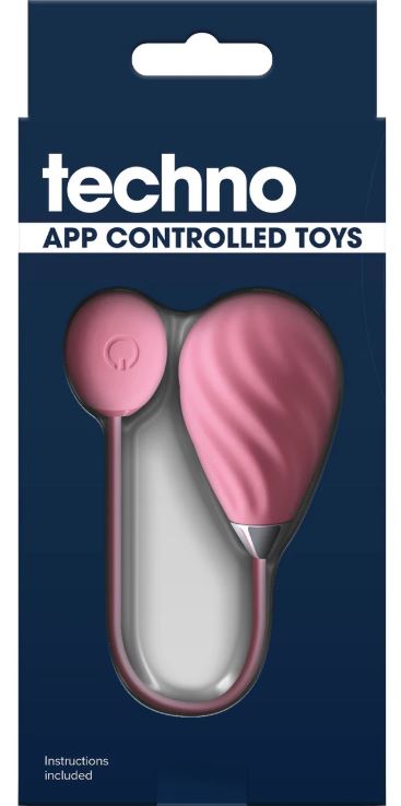 Techno Kandi App-controlled Insertable Vibe Pink