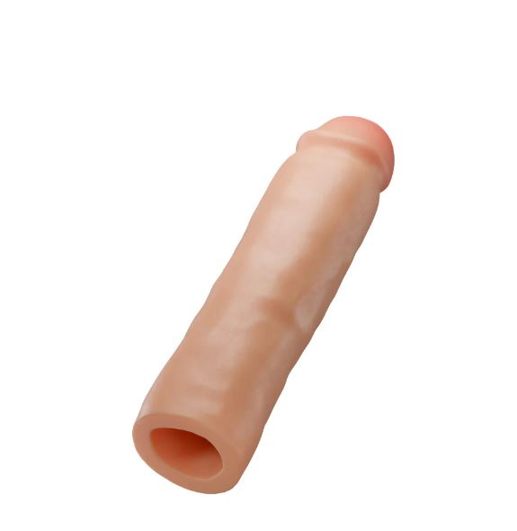 Performance Plus 2 in. Silicone Penis Xtender Beige