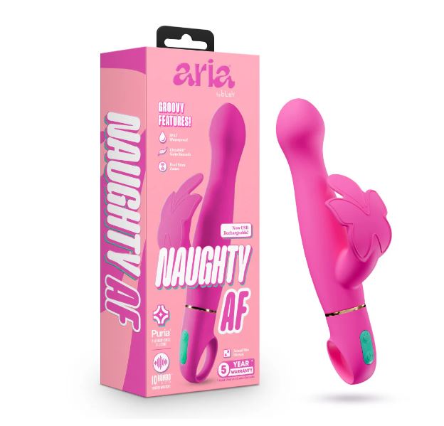 Aria Naughty Af 2.0 Vibe Plum Rechargeable