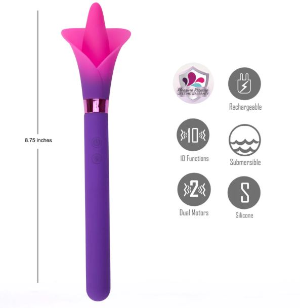 Vala Dual Jaguar Power Flower Vibe Purple